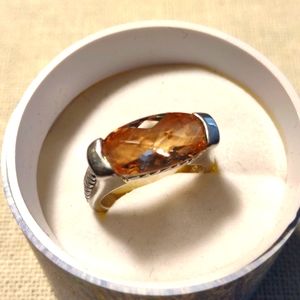 Sterling silver ring